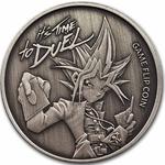 Niue / Silver Ounce 2023 Yu-Gi-Oh! - Flip Coin / Antique - reverse photo