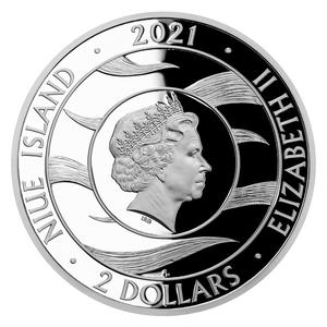 Niue / Silver Ounce 2021 Guardian Angel, Czech - obverse photo
