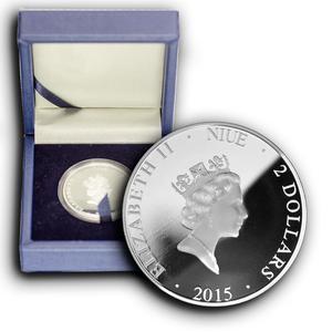 Niue / Silver Ounce 2015 Washington Monument - obverse photo