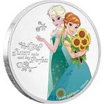Niue / Silver Ounce 2016 Frozen - Sisters (Elsa and Anna) - reverse photo