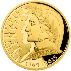 Niue / Gold Half Ounce 2015 Dante Alighieri - reverse photo