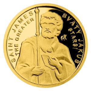 Niue / Gold Half Gram 2021 Saint James the Elder - obverse photo