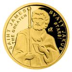 Gold Half Gram 2021 Saint James the Elder: Photo Coin, Niue, Gold Half Gram 2021 Saint Jacob / thumbnail