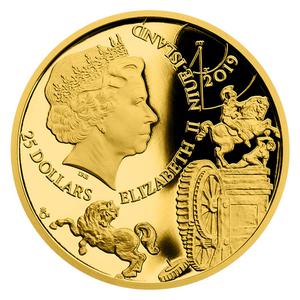 Niue / Gold Half Ounce 2019 Leonardo da Vinci - obverse photo