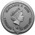 Niue / Silver Ounce 2022 Fairy Tales - Monkey Girl - obverse photo
