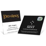 Silver Ounce 2021 Lord of the Rings - Aragorn: Photo Coin, Niue, Silver Ounce 2021 Lord of the Rings - Aragorn / thumbnail
