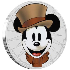 Niue / Silver Ounce 2017 Mickey - Christmas Carol - reverse photo