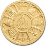 Niue / Gold Tenth-Ounce 2023 Wonders of the World - Colossus of Rhodes - obverse photo