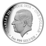 Silver Ounce 2025 Colours of Australia - Evergreen Rainforests: Photo Coin, Niue, Silver Ounce 2025 Colours of Australia - Evergreen Rainforests / thumbnail
