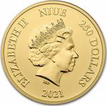 Niue / Gold Ounce 2021 Lion King - Hakuna Matata - obverse photo