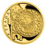 Gold Half Gram 2022 Prague - Astronomical Clock: Photo Coin, Niue, Gold Half Gram 2022 Prague - Astronomical Clock / thumbnail