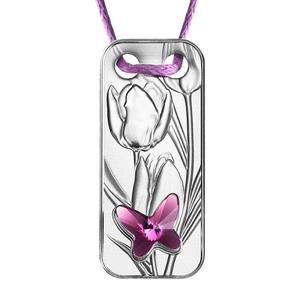 Niue / One Dollar Silver 2017 Butterfly Pendant - reverse photo