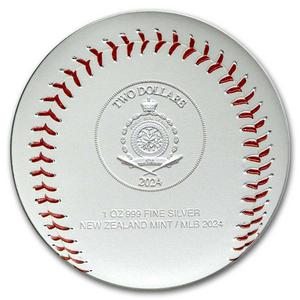 Niue / Silver Ounce 2025 MLB Logo - obverse photo