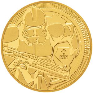 Niue / Gold Ounce 2019 Star Wars - Clone Trooper - reverse photo