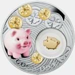 Silver Half Ounce 2014 Piggy: Photo Coin, Niue, Silver Half Ounce 2014 Piggy / thumbnail