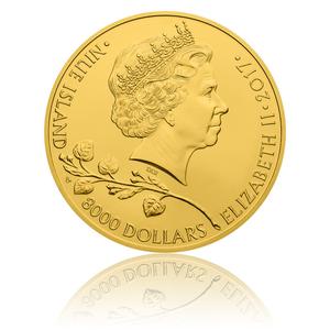 Niue / Gold Kilo 2017 Czech Lion - obverse photo