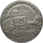 Niue / Silver Ounce 2008 Amber Route - Gdansk - obverse photo