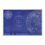 Silver Ounce 2025 Death Star Blueprint: Photo Coin, Niue, Silver Ounce 2025 Death Star Blueprint / thumbnail