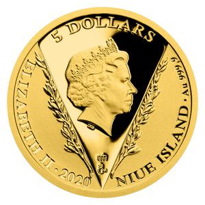 Niue / Gold Tenth-Ounce 2020 End of WW2 in Europe - obverse photo