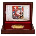 Gold Five Ounces 2018 Establishment of Czechoslovakia: Photo Coin, Niue, Gold Five Ounces 2018 Establishment of Czechoslovakia / thumbnail