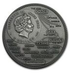 Silver Two Ounces 2018 Titans - Cronus: Photo Coin, Niue, Silver Two Ounces 2018 Cronus Titans / thumbnail