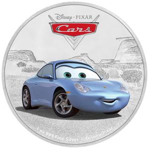 Niue / Silver Ounce 2017 Cars - Sally - obverse photo