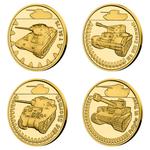 Gold Half Ounce 2022 Armoured Vehicles - Mk VIII Cromwell: Photo Coin, Niue, Gold Half Ounce 2022 Armoured Vehicles - Mk VIII Cromwell / thumbnail