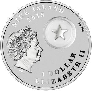 Niue / Silver Ounce 2015 Christmas - obverse photo