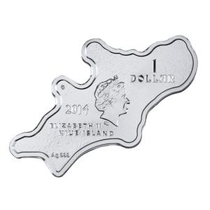 Niue / Silver Ounce 2014 Poland of Casimir III the Great - obverse photo
