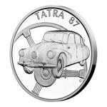 Silver Ounce 2022 Wheels - Tatra 87: Photo Coin, Niue, Silver Ounce 2022 Wheels - Tatra 87 / thumbnail