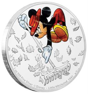 Niue / Silver Ounce 2017 Mickey - Little Whirlwind - reverse photo