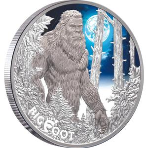 Niue / Silver Ounce 2024 Big Foot - reverse photo