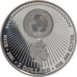 Niue / Silver Ounce 2021 Footsteps of Jesus - Sea of Galilee - obverse photo