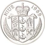 Fifty Dollars 1989 Olympic Games Barcelona: Photo Coin, Niue, Fifty Dollars 1989 Olympic Games Barcelona / thumbnail