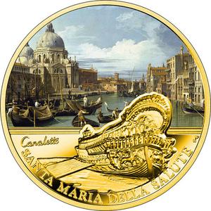 Niue / Fifty Dollars Gold 2016 Santa Maria - reverse photo