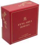 Gold Quarter Ounce 2015 Feng Shui - Horses: Photo Coin, Niue, Gold Quarter Ounce 2015 Feng Shui - Horses / thumbnail
