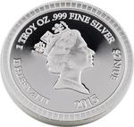 Silver Ounce 2015 The Godfather: Photo Coin, Niue, Silver Ounce 2015 The Godfather / thumbnail