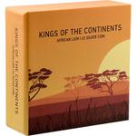 Silver Ounce 2016 Kings of the Continents - Lion: Photo Coin, Niue, Silver Ounce 2016 Kings of the Continents - Lion / thumbnail