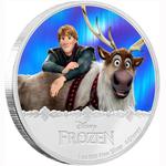Niue / Silver Ounce 2016 Frozen - Kristoff and Sven - reverse photo