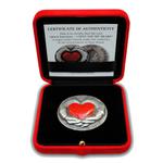 Silver Three Ounces 2016 I Give You My Heart: Photo Coin, Niue, Silver Three Ounces 2016 I Give You My Heart / thumbnail