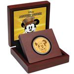Gold Quarter Ounce 2017 Mickey - Christmas Carol: Photo Coin, Niue, Gold Quarter Ounce 2017 Mickey - Christmas Carol / thumbnail