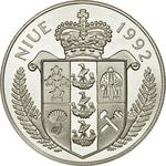 Five Dollars 1992 Olympic Games: Photo Coin, Niue, Five Dollars 1992 Olympic Games / thumbnail