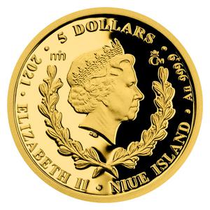 Niue / Gold Tenth-Ounce 2021 Bohemia and Moravia - obverse photo