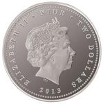 Silver Ounce 2013 Hammerhead Shark: Photo Coin, Niue, Silver Ounce 2013 Hammerhead Shark / thumbnail