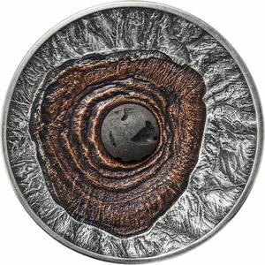 Niue / Silver Two Ounces 2015 Vesuvius Volcano - reverse photo