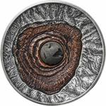 Silver Two Ounces 2015 Vesuvius Volcano: Photo Coin, Niue, Silver Two Ounces 2015 Vesuvius Volcano / thumbnail