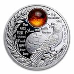 One Dollar Silver 2025 World Peace: Photo Coin, Niue, One Dollar Silver 2025 World Peace / thumbnail