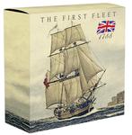 Silver Two Ounces 2018 The First Fleet: Photo Coin, Niue, Silver Two Ounces 2018 The First Fleet / thumbnail