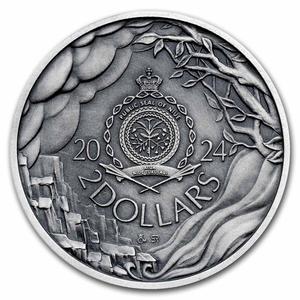 Niue / Silver Ounce 2024 Mythological Figures - Elf - obverse photo