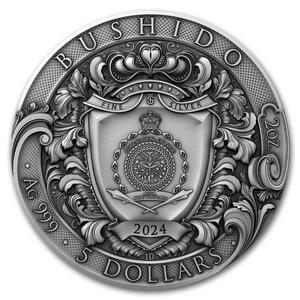 Niue / Silver Two Ounces 2024 Bushido - obverse photo